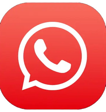 RED WhatsApp APK icon
